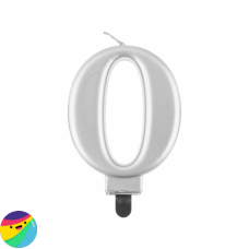 Svečka srebrna št. 0